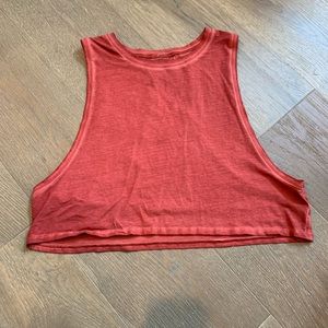 ❌SOLD Muscle love crop tank fade Lululemon
